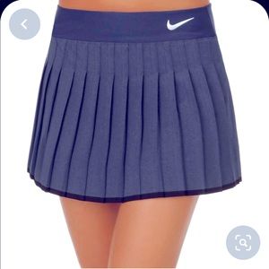 Blue Nike Court Victory Girls' Tennis Skirt